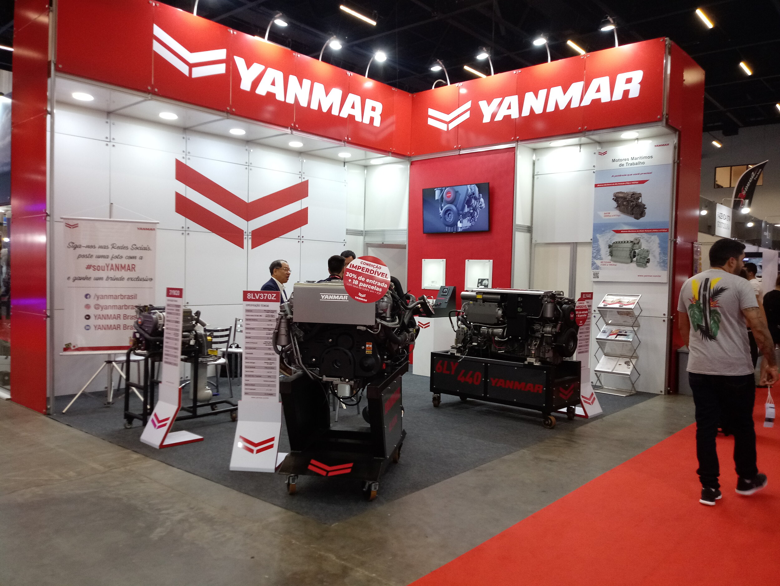 Yanmar: motores confiáveis com pagamento parcelado