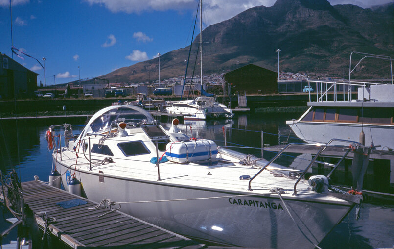 Carapitanga no Royal Cape Yacht Club