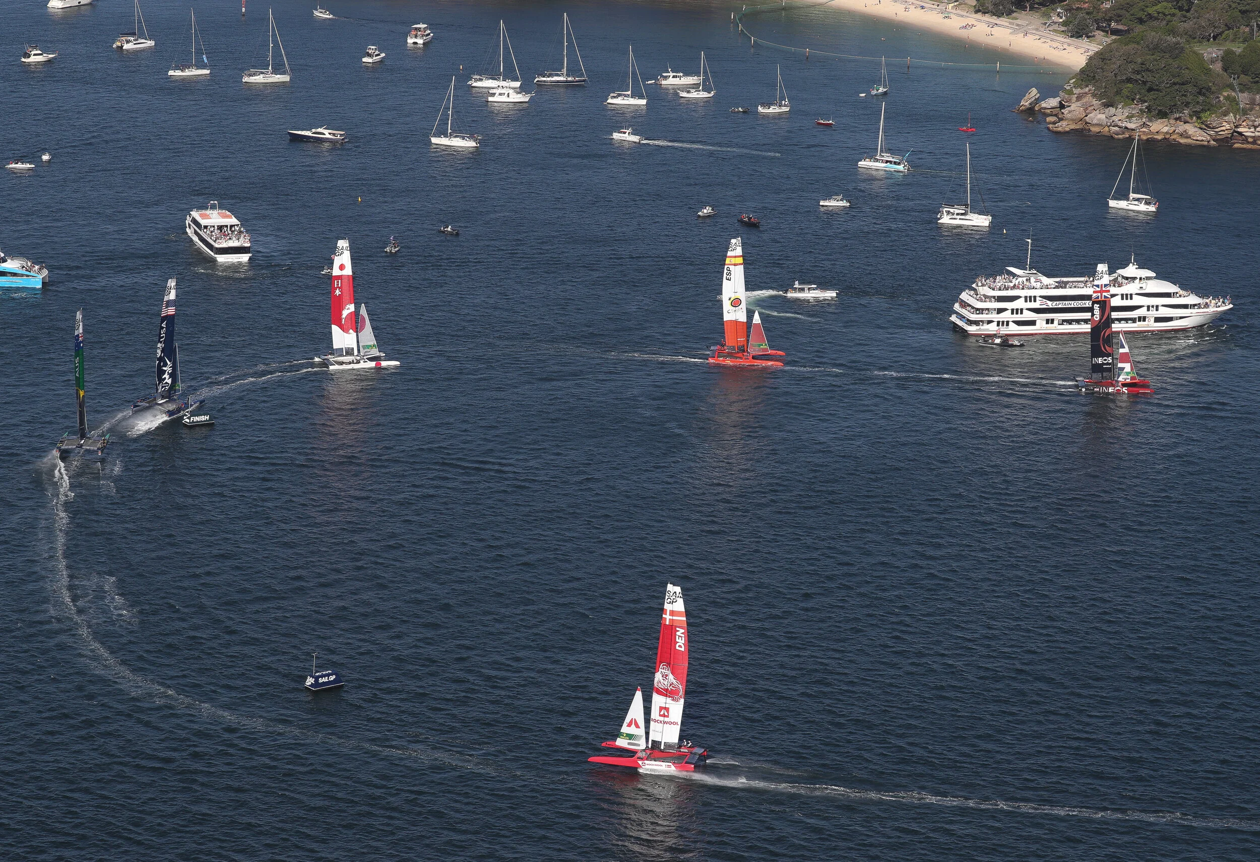Foto: David Gray - SailGP - Divulgação