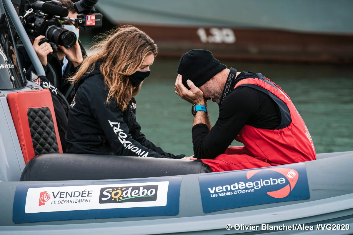 Vendée Globe Real e Virtual - 15-11-2020