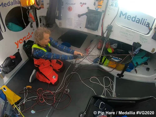 Pip Hare (Medallia) não se conforma em estar navegando aquém do que poderia