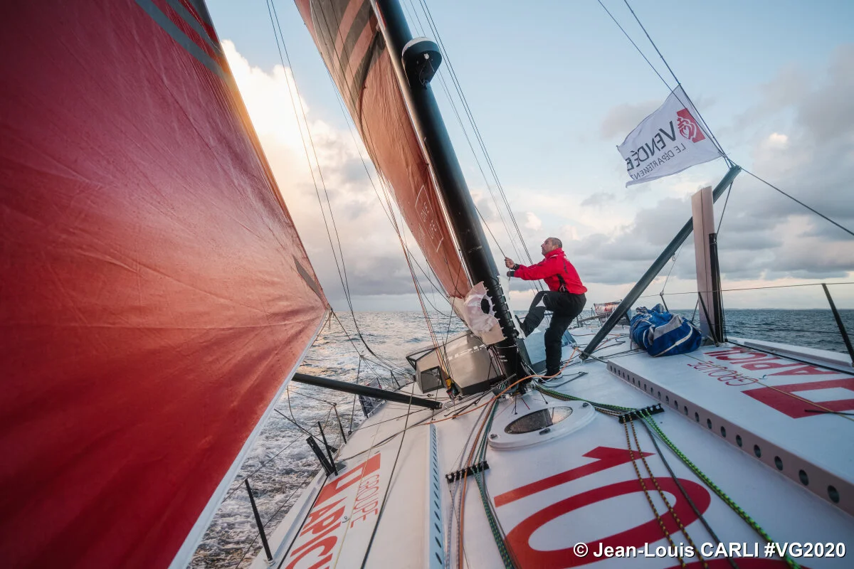Vendée Globe Real e Virtual - 9-1-2021