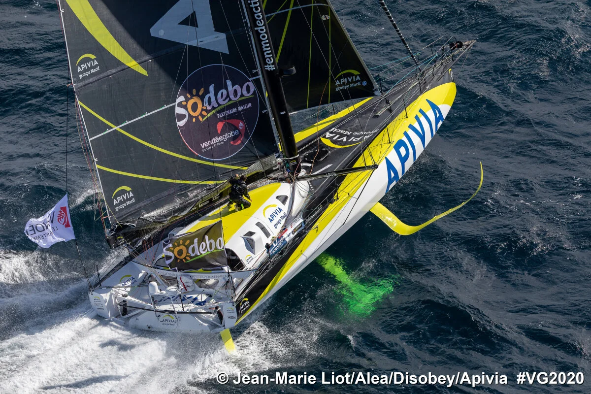 Vendée Globe Real e Virtual - 18-1-2021