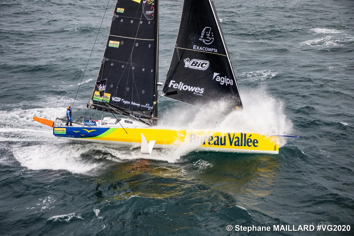 Vendée Globe Real e Virtual - 24-1-2021