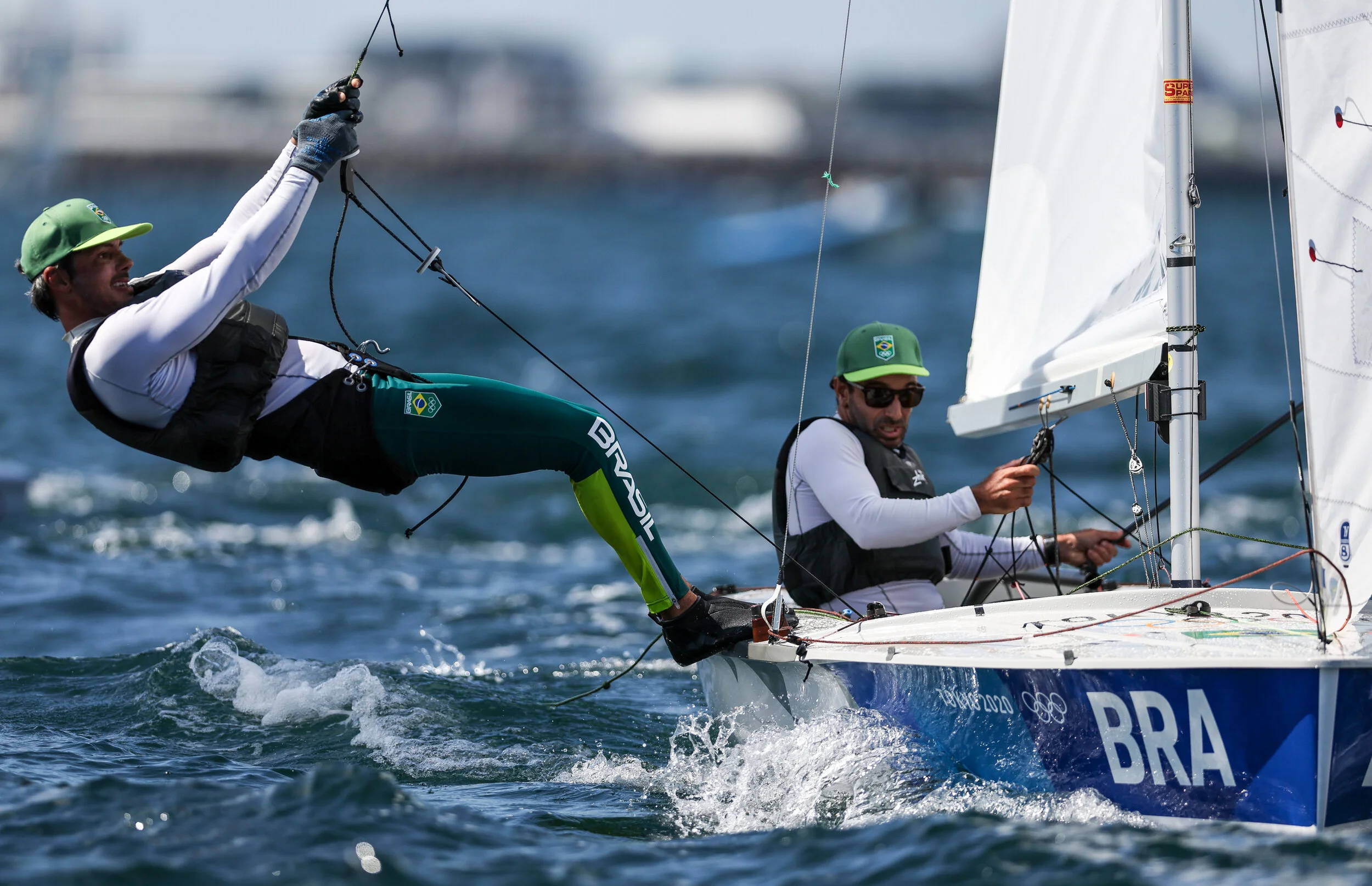 Bruno Bethlem e Henrique Haddad, 16º lugar na classe 470 Masculino