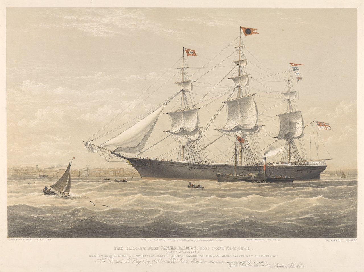 Clipper, 1854 - Domínio público