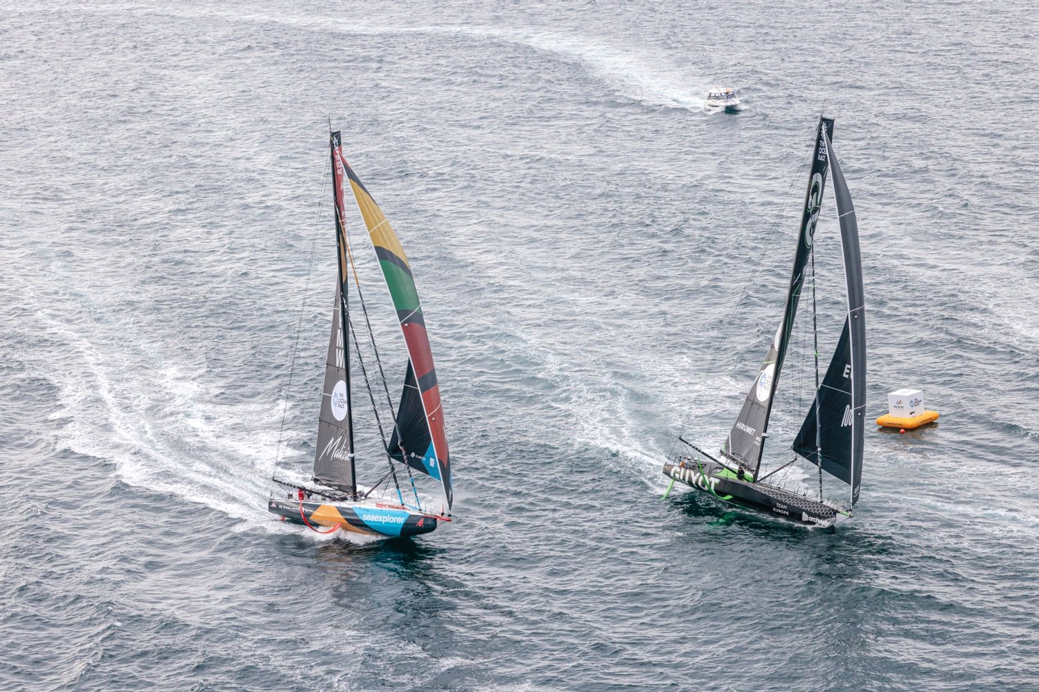 Os Imoca Team Malizia e Guyot Environnement - Team Europe