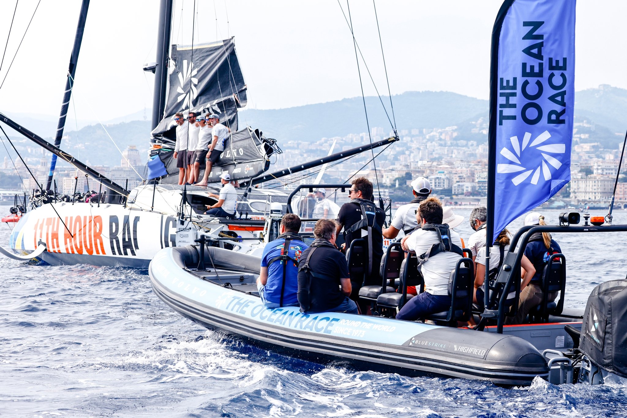Festa ainda no mar para o 11th Hour, campeão da edição 2022-23 da The Ocean Race