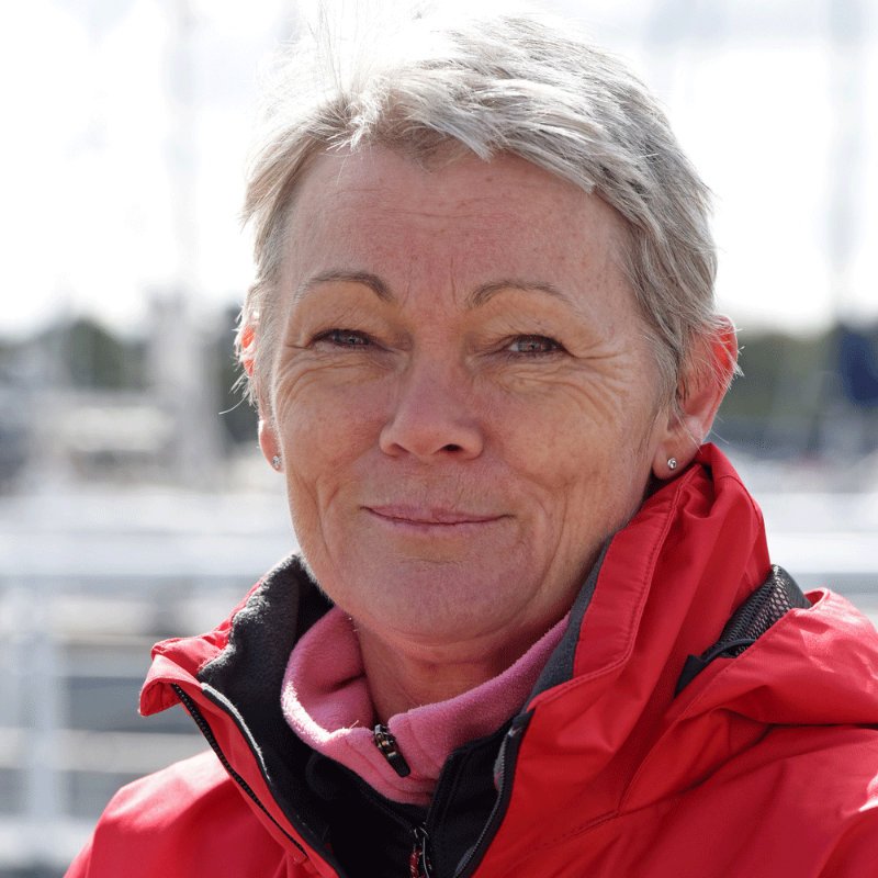 Tracy Edwards, antiga skipper do Maiden