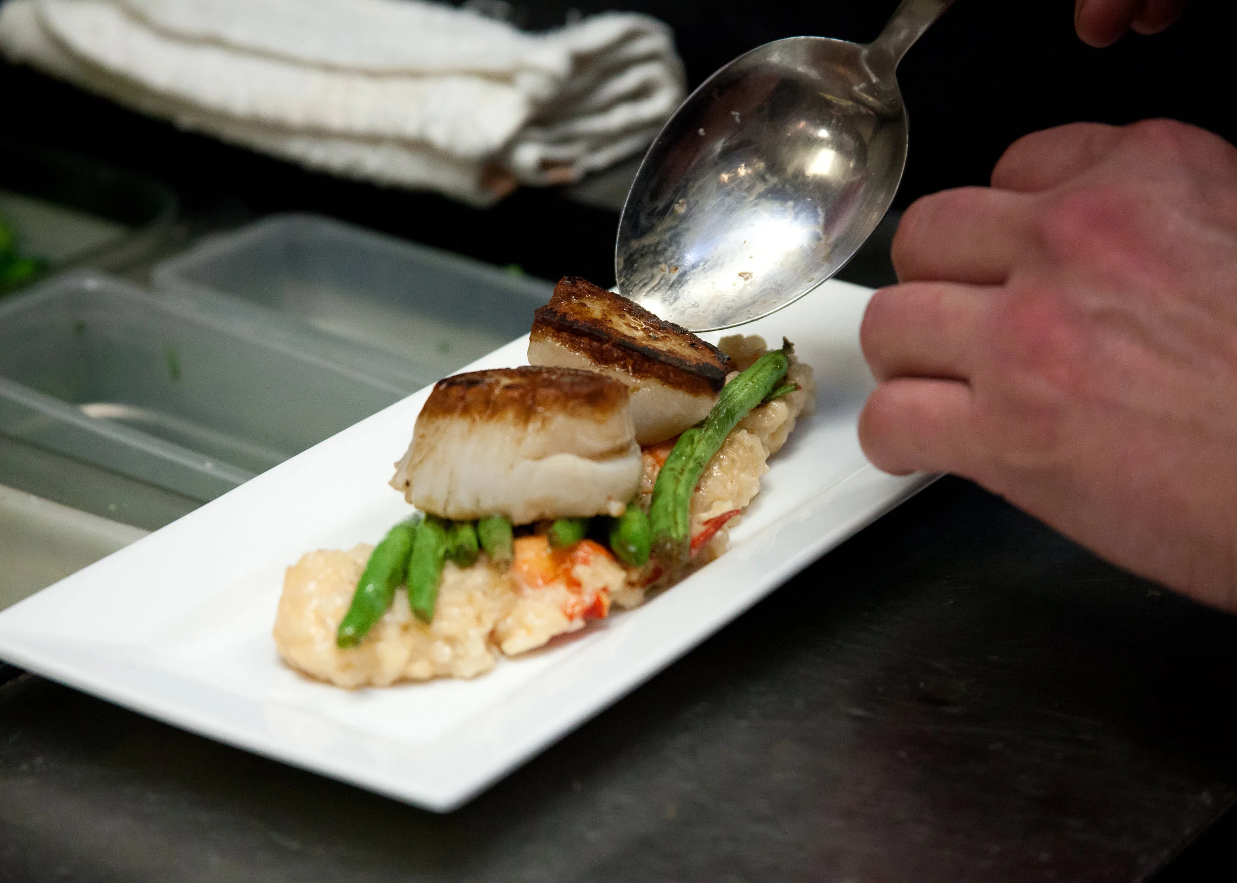Pan Seared Scallops