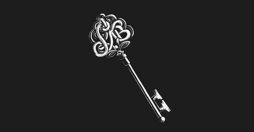 Antique skeleton keys Royalty Free Vector Image