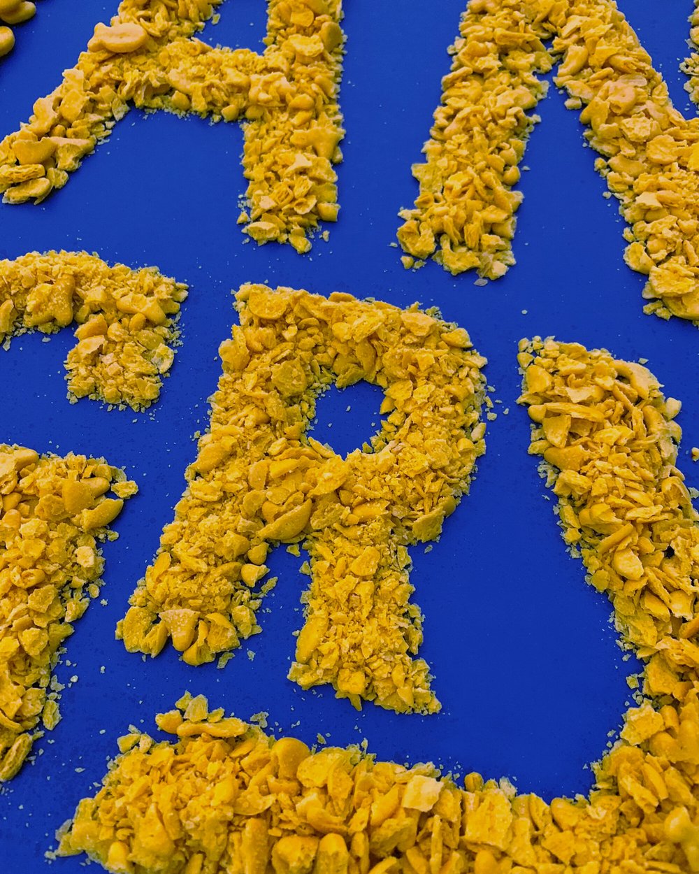 Tactile Lettering Hangry Tactile Food Lettering — Belinda | Lettering Artist and Illustrator