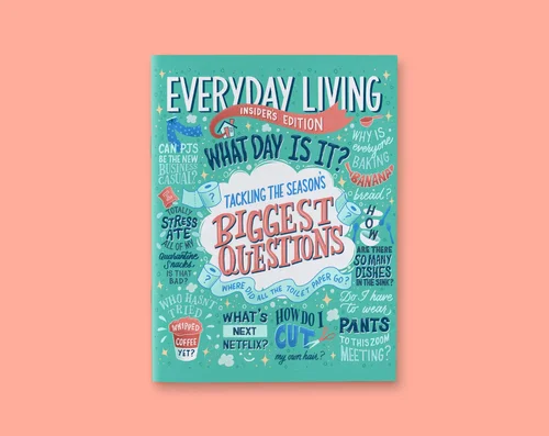 Quarantine Lettering Magazine Cover — Belinda | Lettering Artist and ...