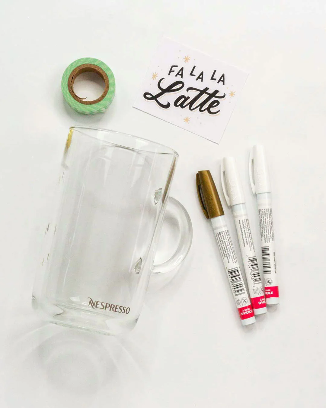 How to Hand Letter on a Glass Mug the Easy Way — Belinda | Lettering ...