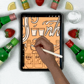 Lotte Lettering Video