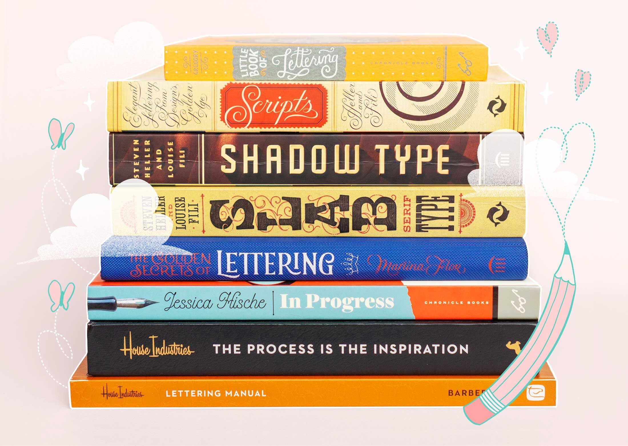 Best Books for Hand Lettering  My Recommendations Pt. 2 