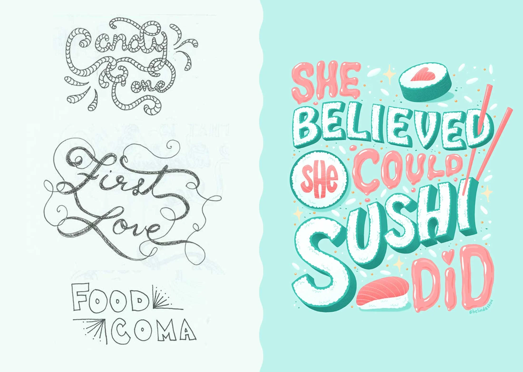 What back to school germs taught me about lettering