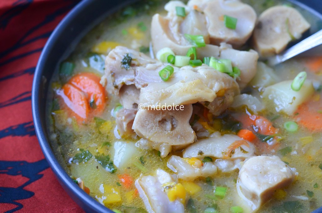 Easy Cow Foot/Cow Heel Soup (Soup Yell)