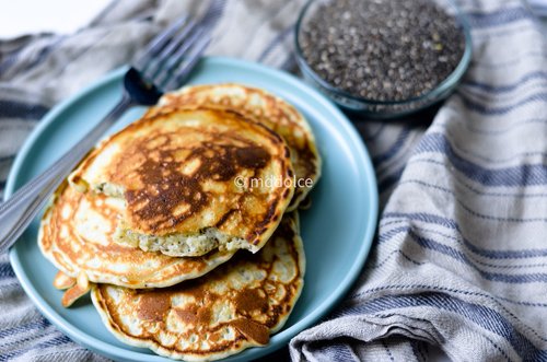 Easy Chia Seeds Pancakes