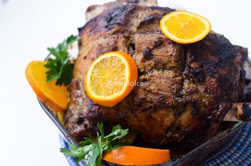 Chipotle and Orange Slow-cooked Lamb Shoulder