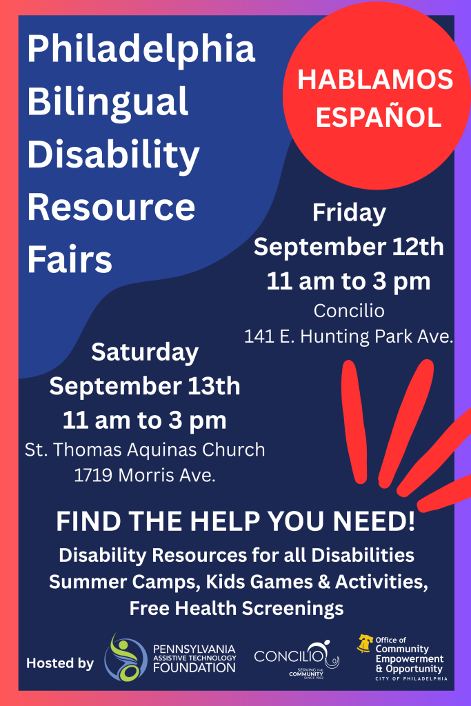 Disability Resource Fair - Concilio