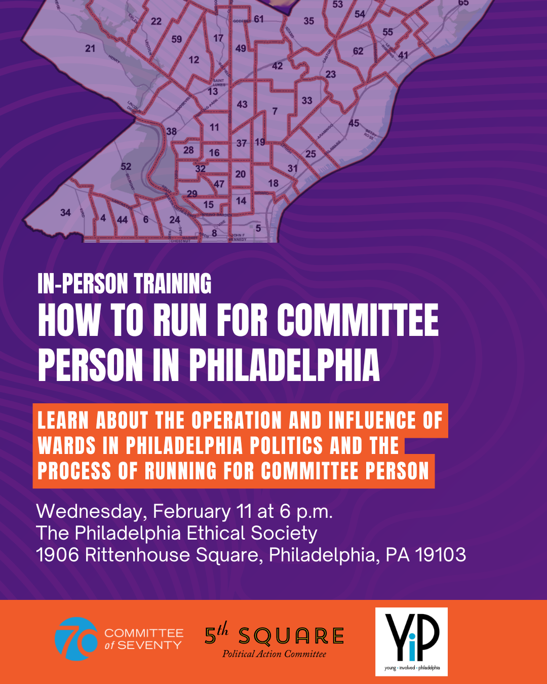 How to Run for Committee Person in Philadelphia: In-Person Program