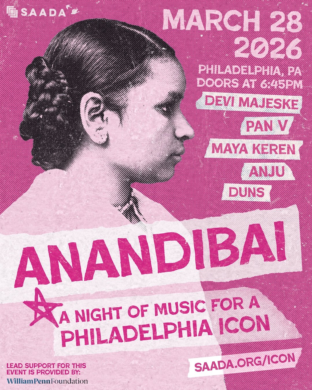 Anandibai: A Night of Music for a Philadelphia Icon