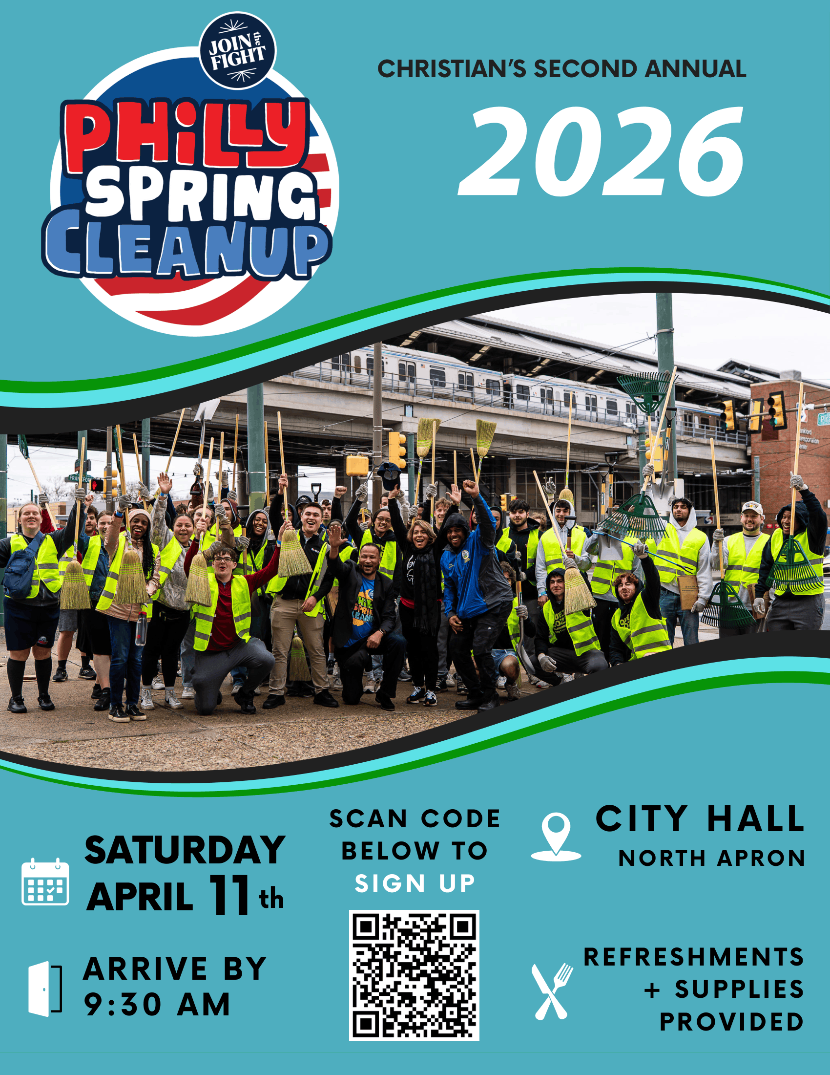 SEPTA Philly Spring Cleanup