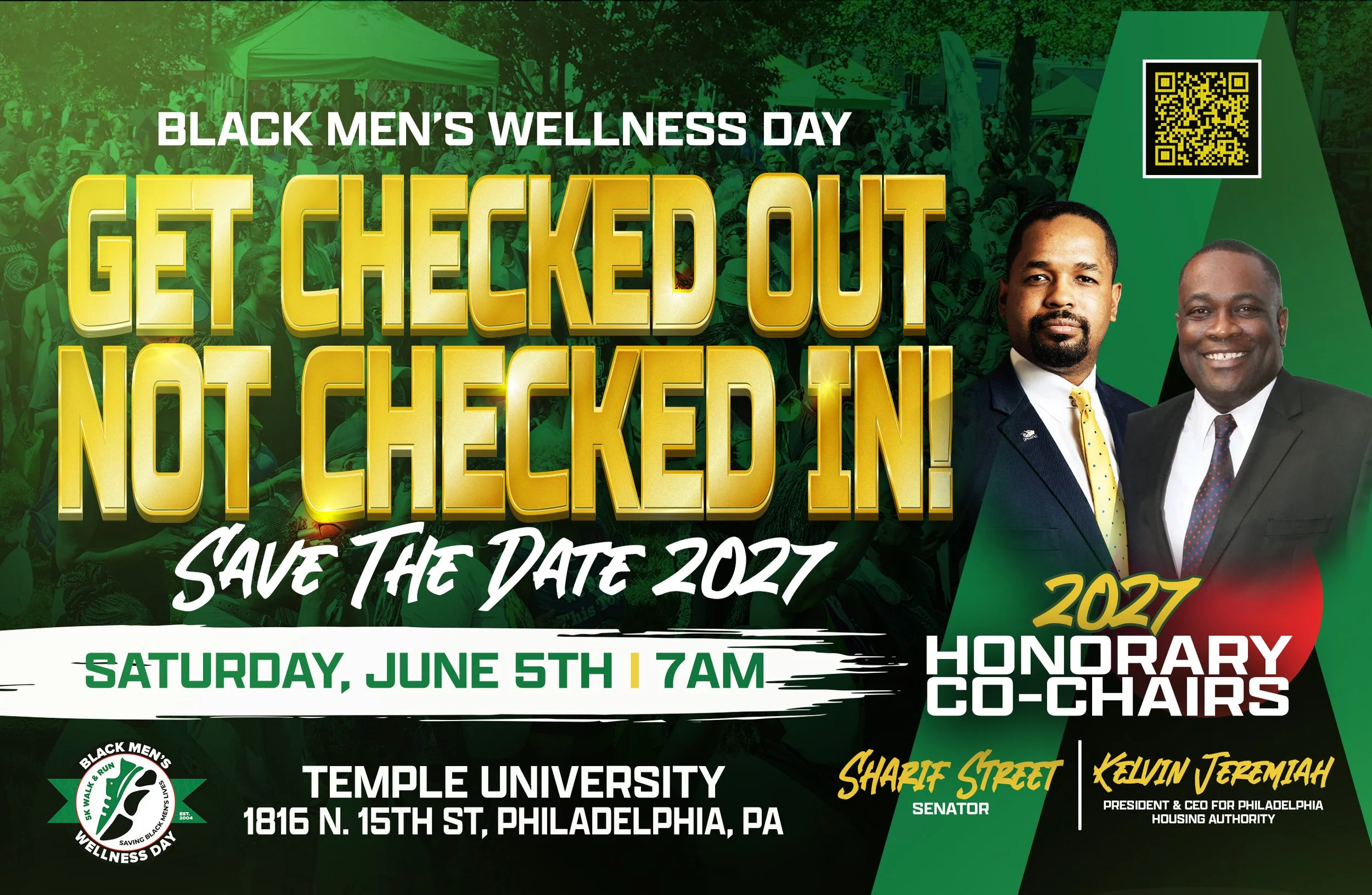 6th Annual Black Men's Wellness Day Philadelphia