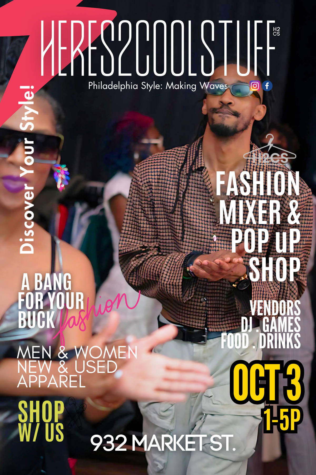 H2CS POP UP SHOP