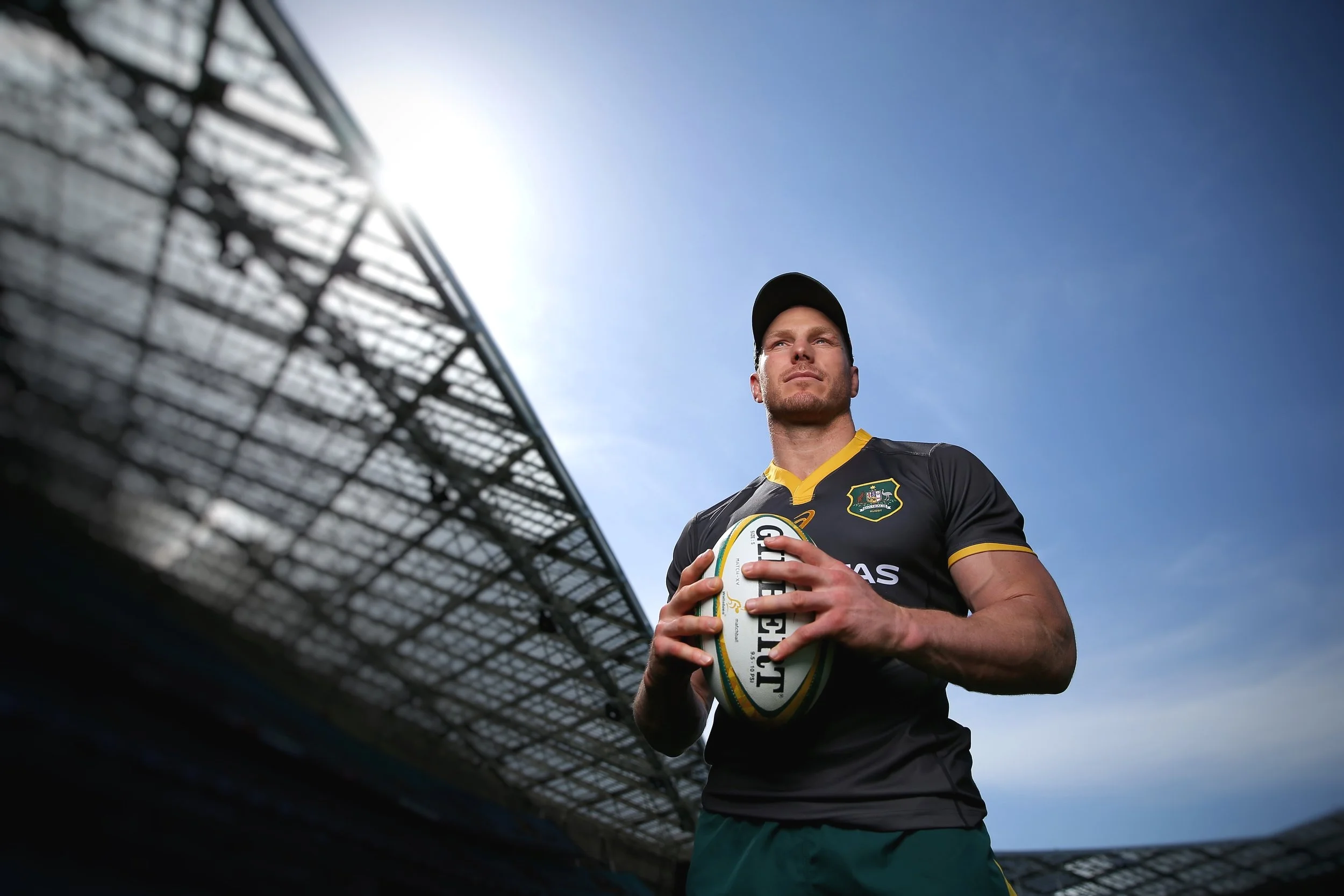 David Pocock of the Wallabies poses for a portrait during the Australian Wallabies Captain's Run at ANZ Stadium on September 06, 2019 in Sydney, Australia. (Photo by Jason McCawley/Getty Images)