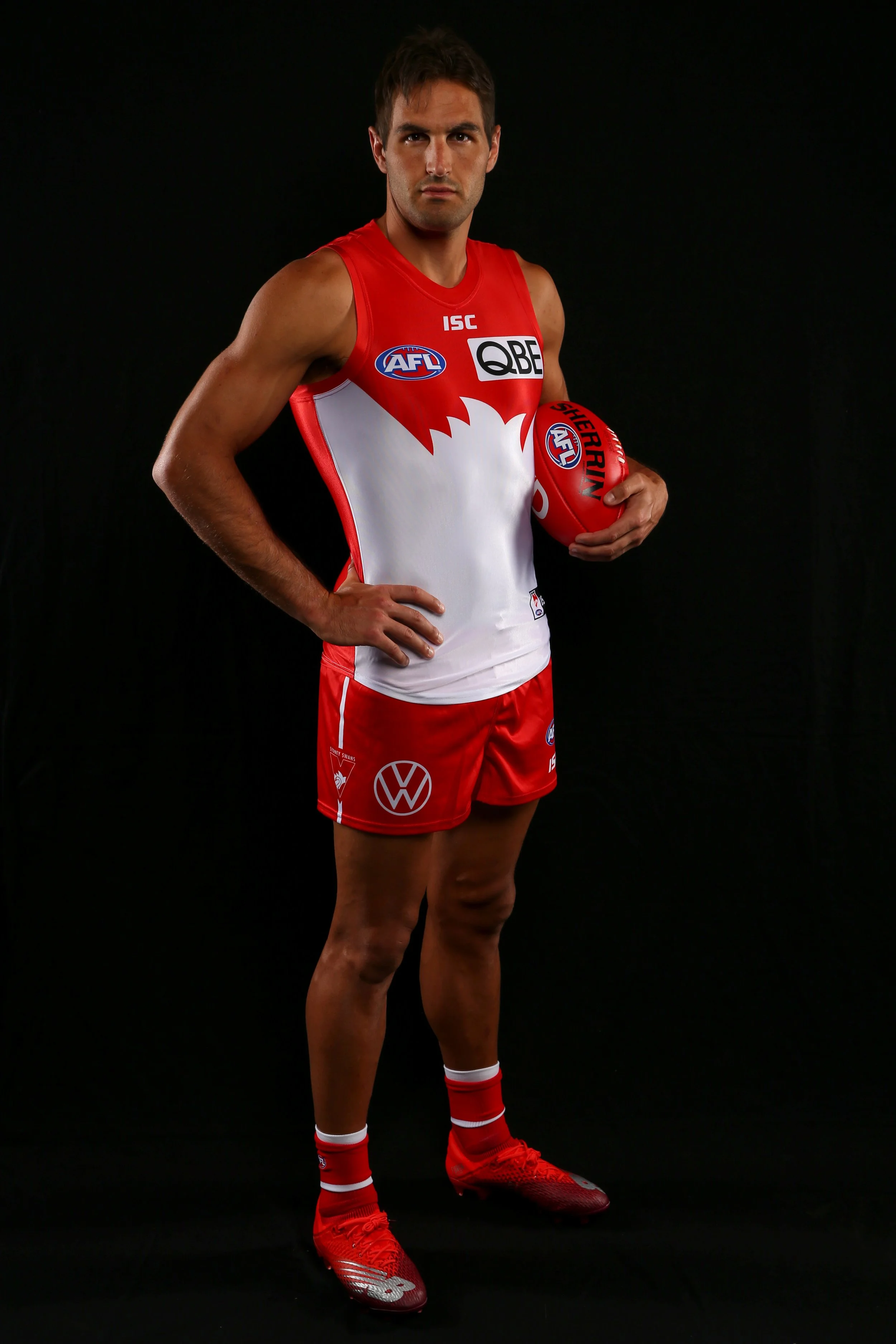  Josh P. Kennedy poses during the Sydney Swans AFL media day at the Hordern Pavilion on January 30, 2020 in Sydney, Australia. (Photo by Jason McCawley/Getty Images) 