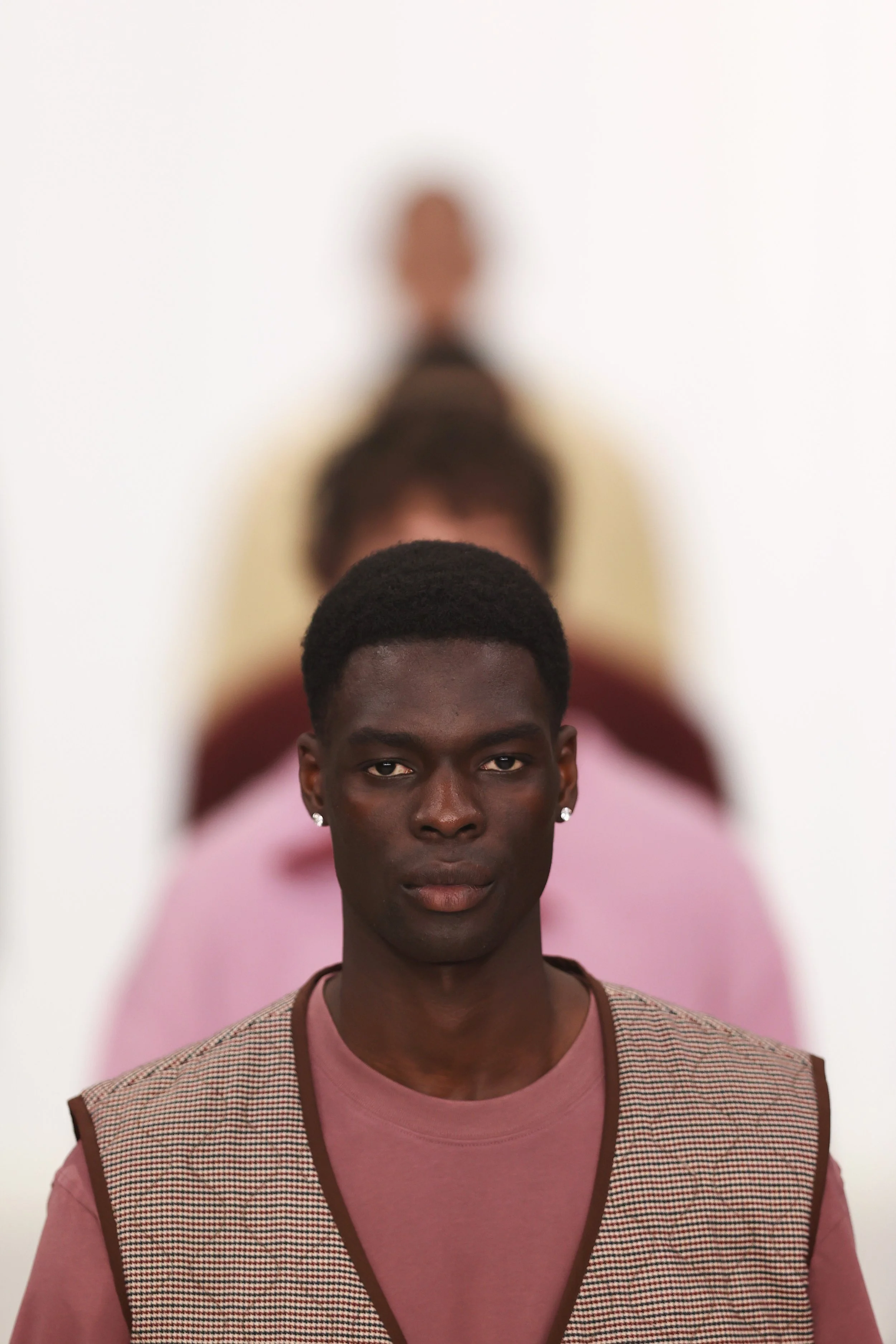  A model walks the runway during the JOSEPH &amp; JAMES show at Australian Fashion Week 2025 at Carriageworks on May 13, 2025 in Sydney, Australia. (Photo by Jason McCawley/ Getty Images) 