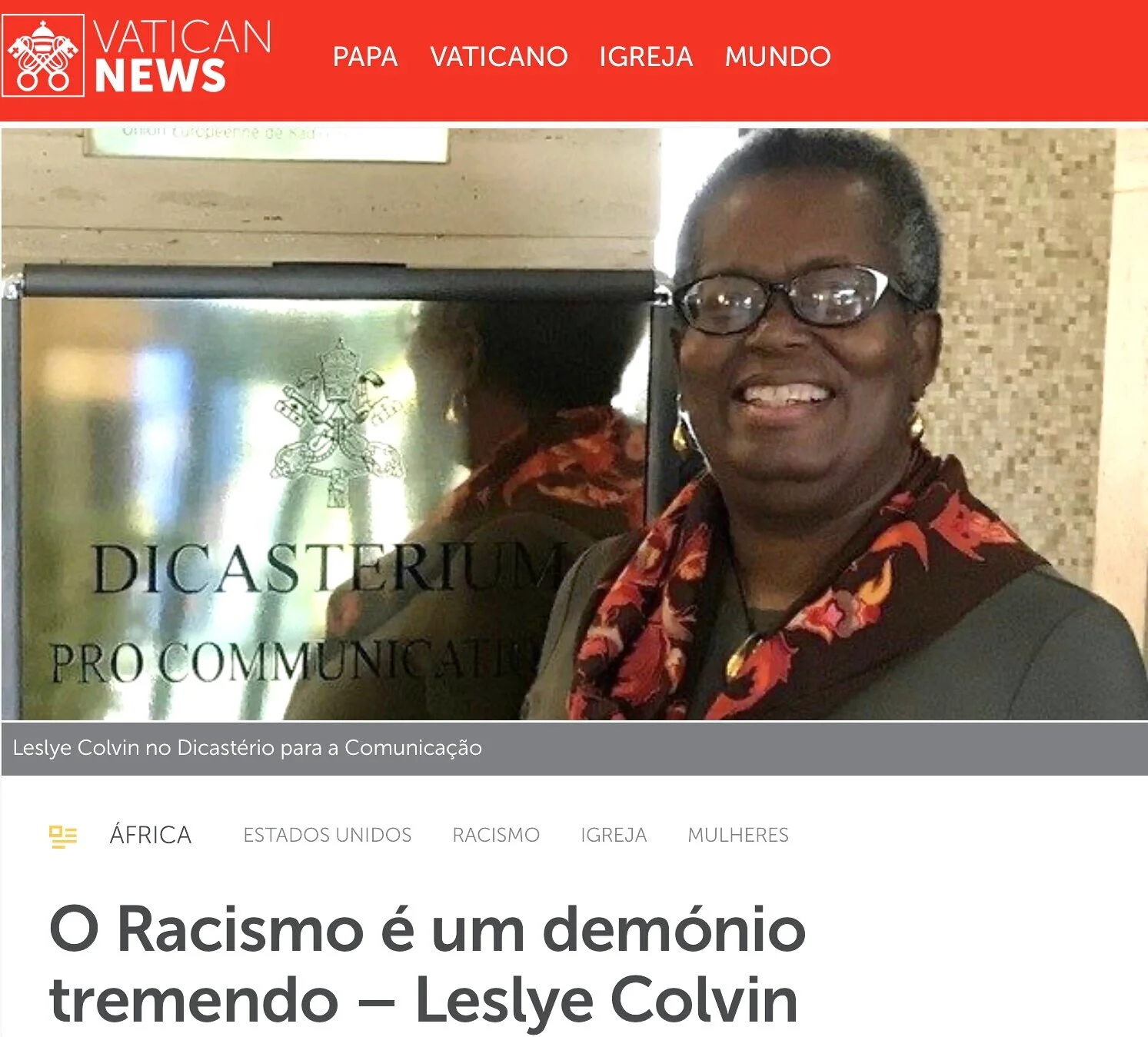 Vatican Radio, Rome, October 2018