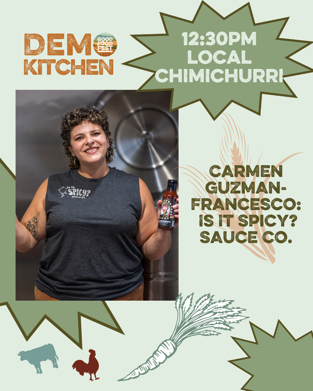 Carmen Guzman-Francesco: Is It Spicy?