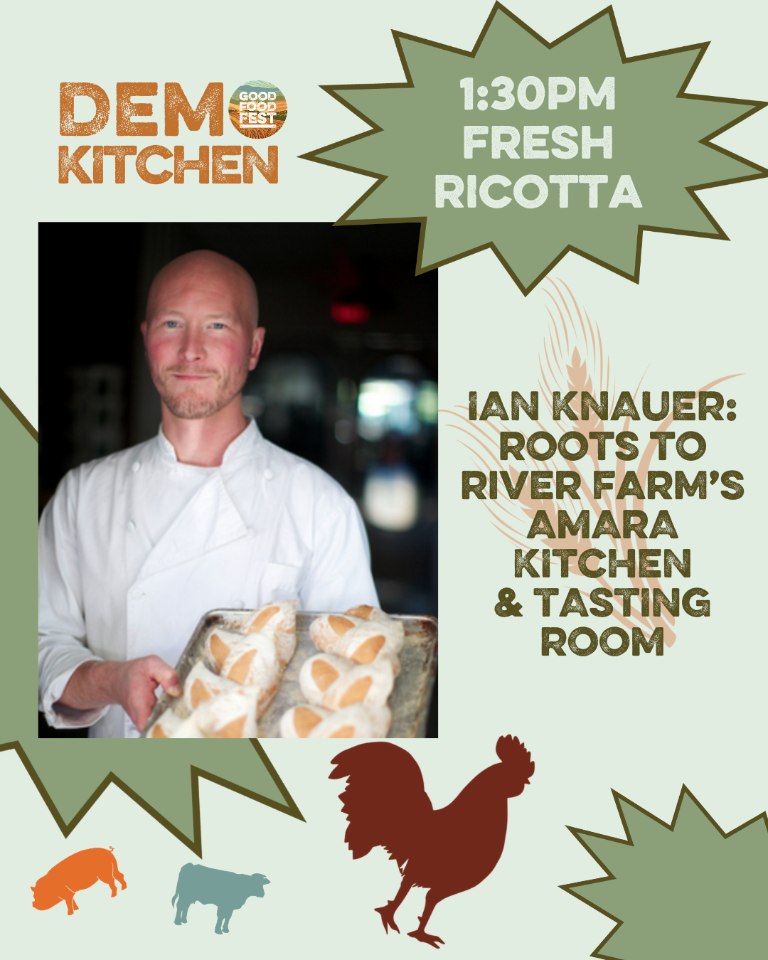 Ian Knauer: Roots to River Farm's Amara Kitchen & Tasting Room