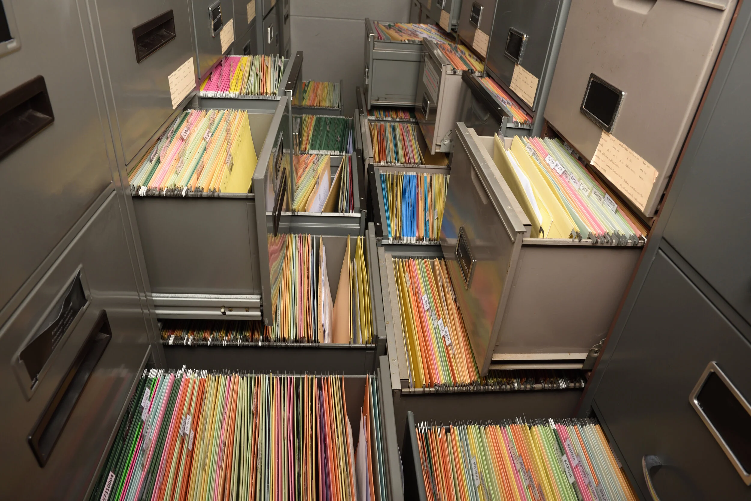 Keeping our files in order...