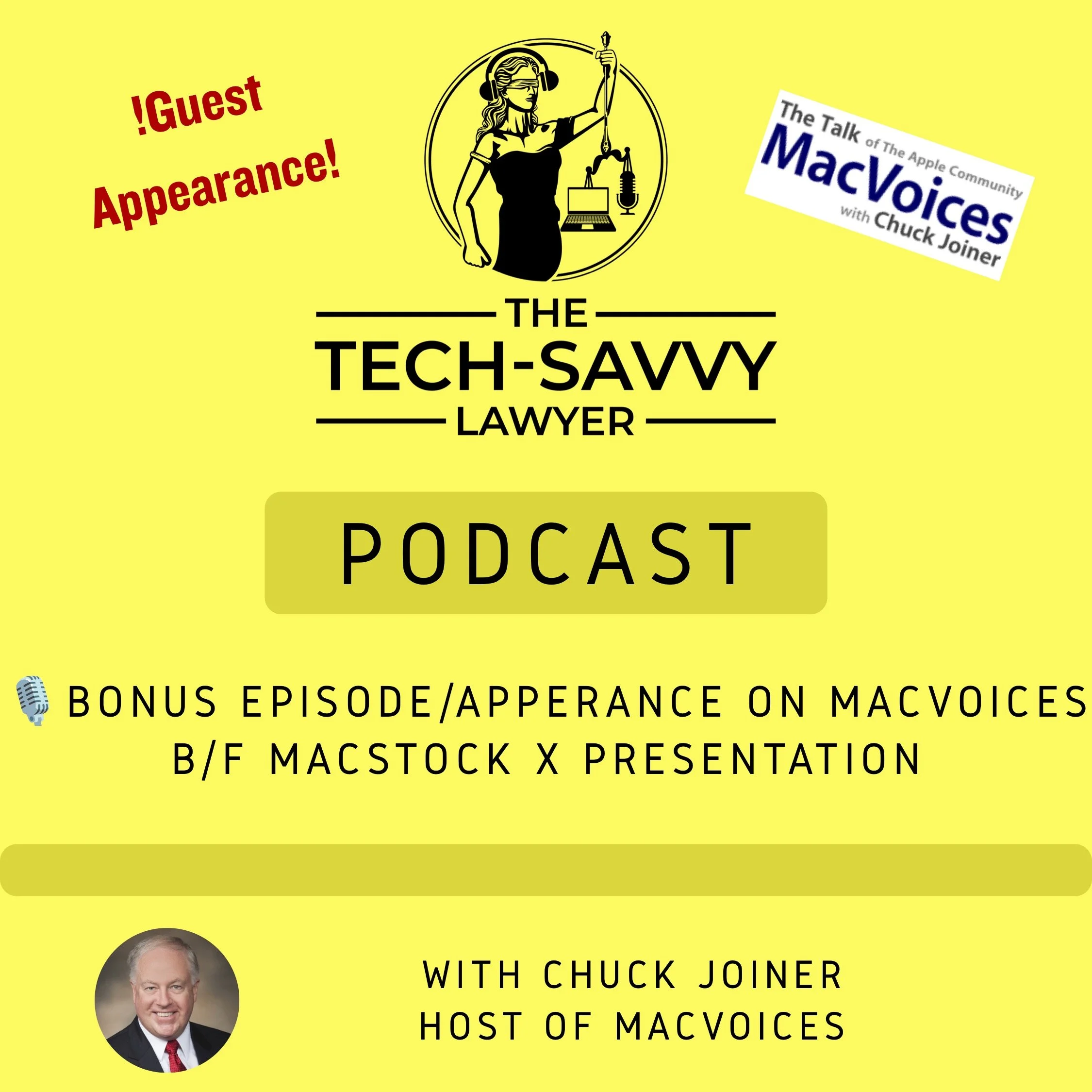 🎙️BONUS EPISODE: MacStock X Preview: Podcasting with Apple for Lawyers – From Idea to Launch Using the Gear You Already Own ⚖️🎙