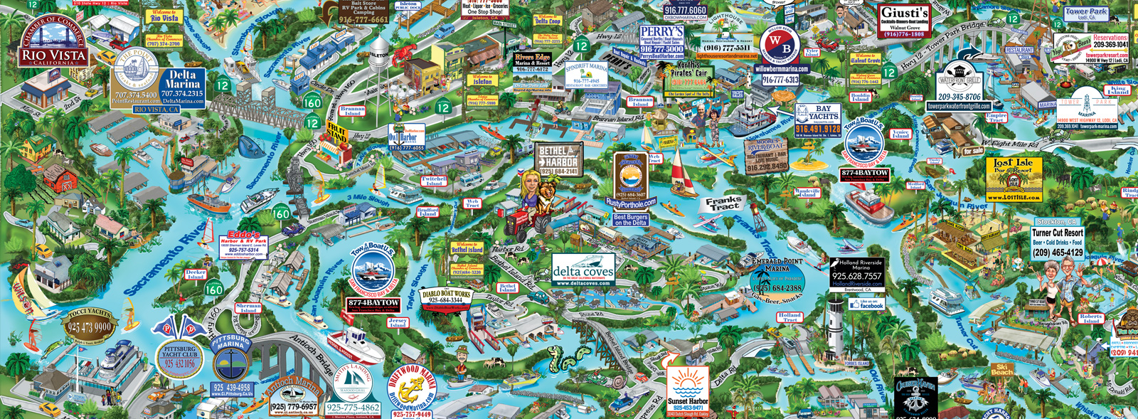 Cartoon Maps & Caricature Maps — MapCo Marketing Cartoon Maps & Caricature Maps — MapCo Marketing