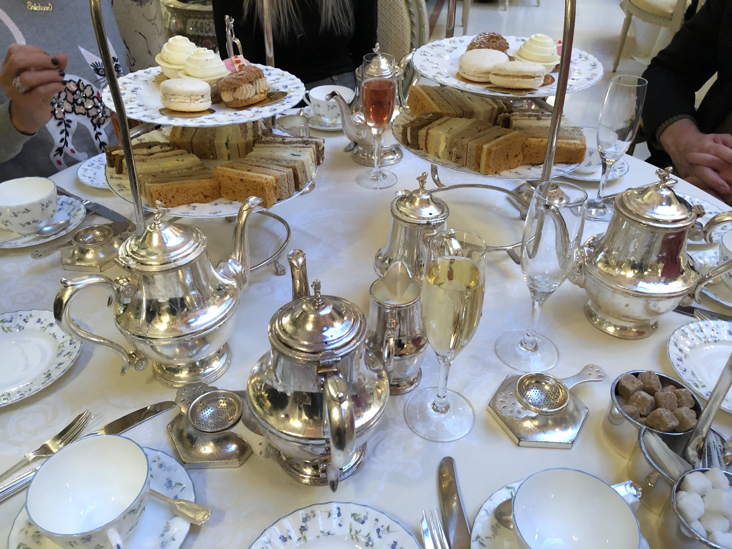 Afternoon tea at the Ritz in London, England