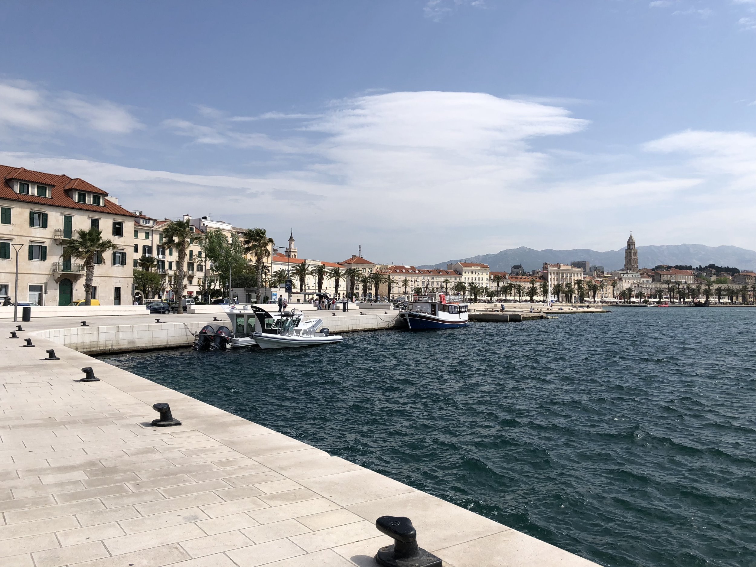 Riva in Split Croatia