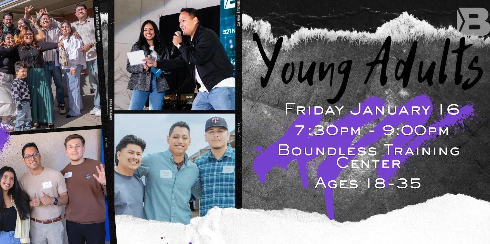 Young Adults Night / Jóvenes Adultos