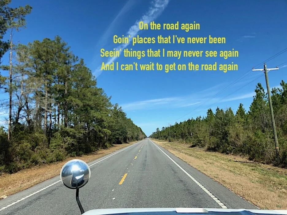 Day 115: "On the road again"
