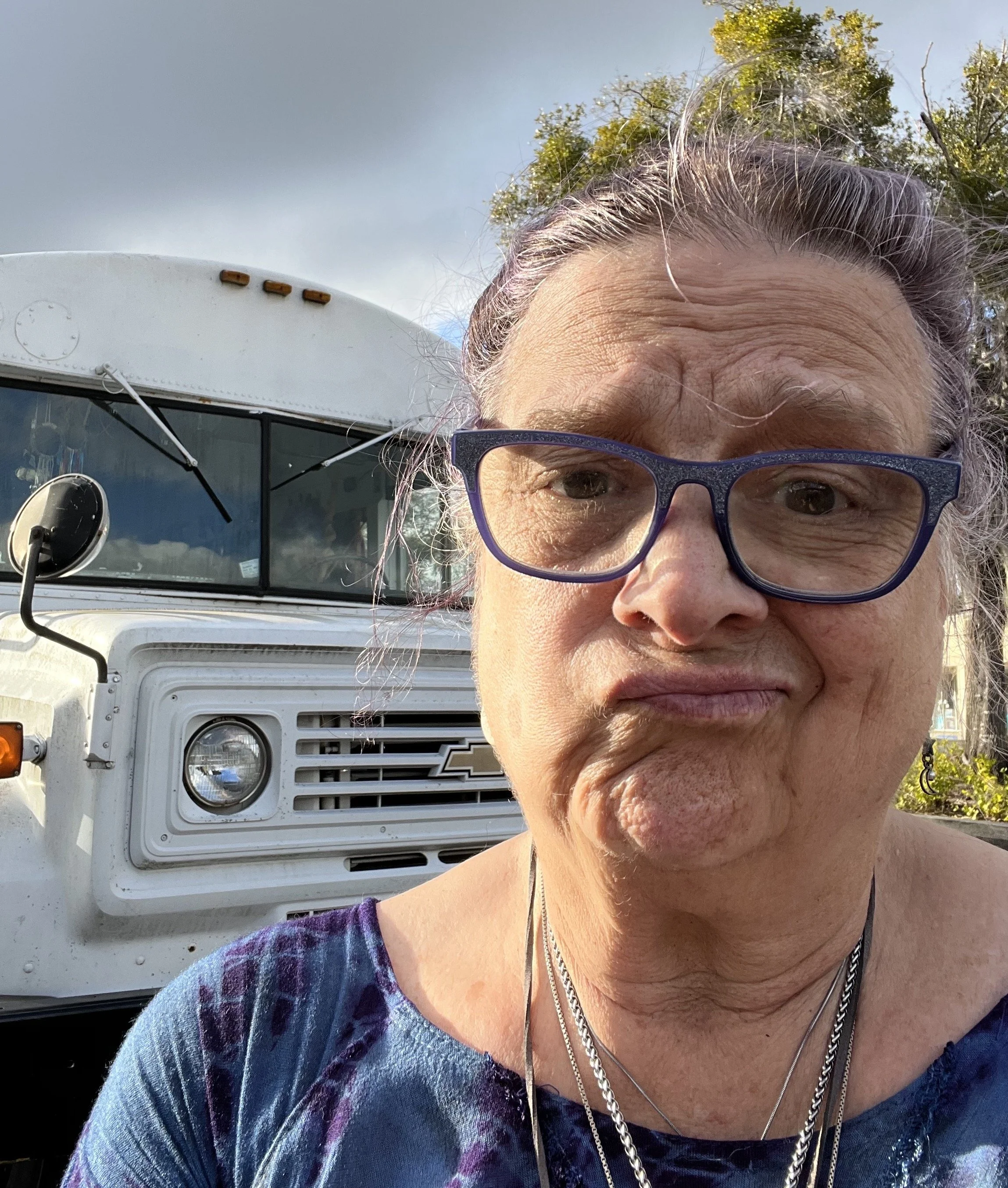 DAY 629: Broken Down, Blessed Be My Skoolie Peeps