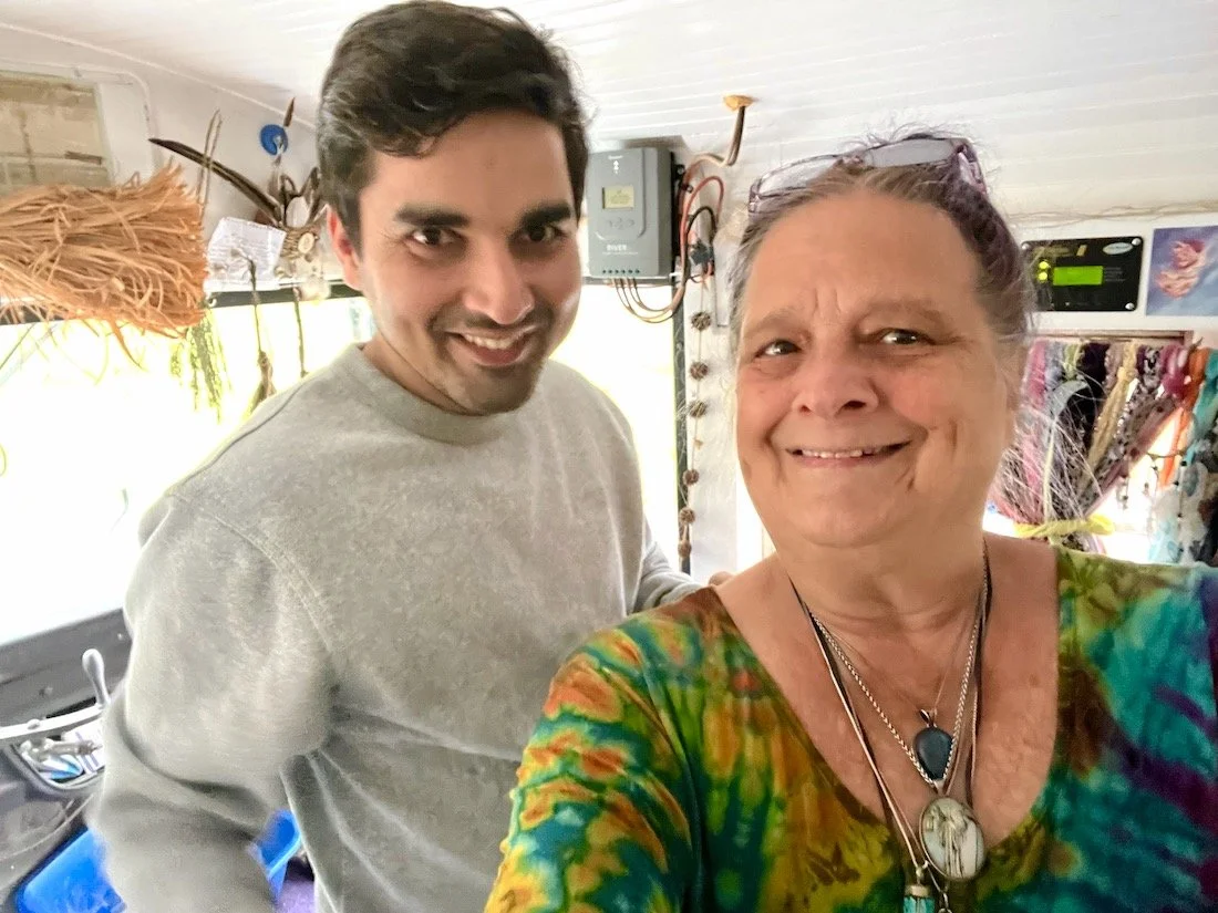 DAY 693: Detour Yields New Friend