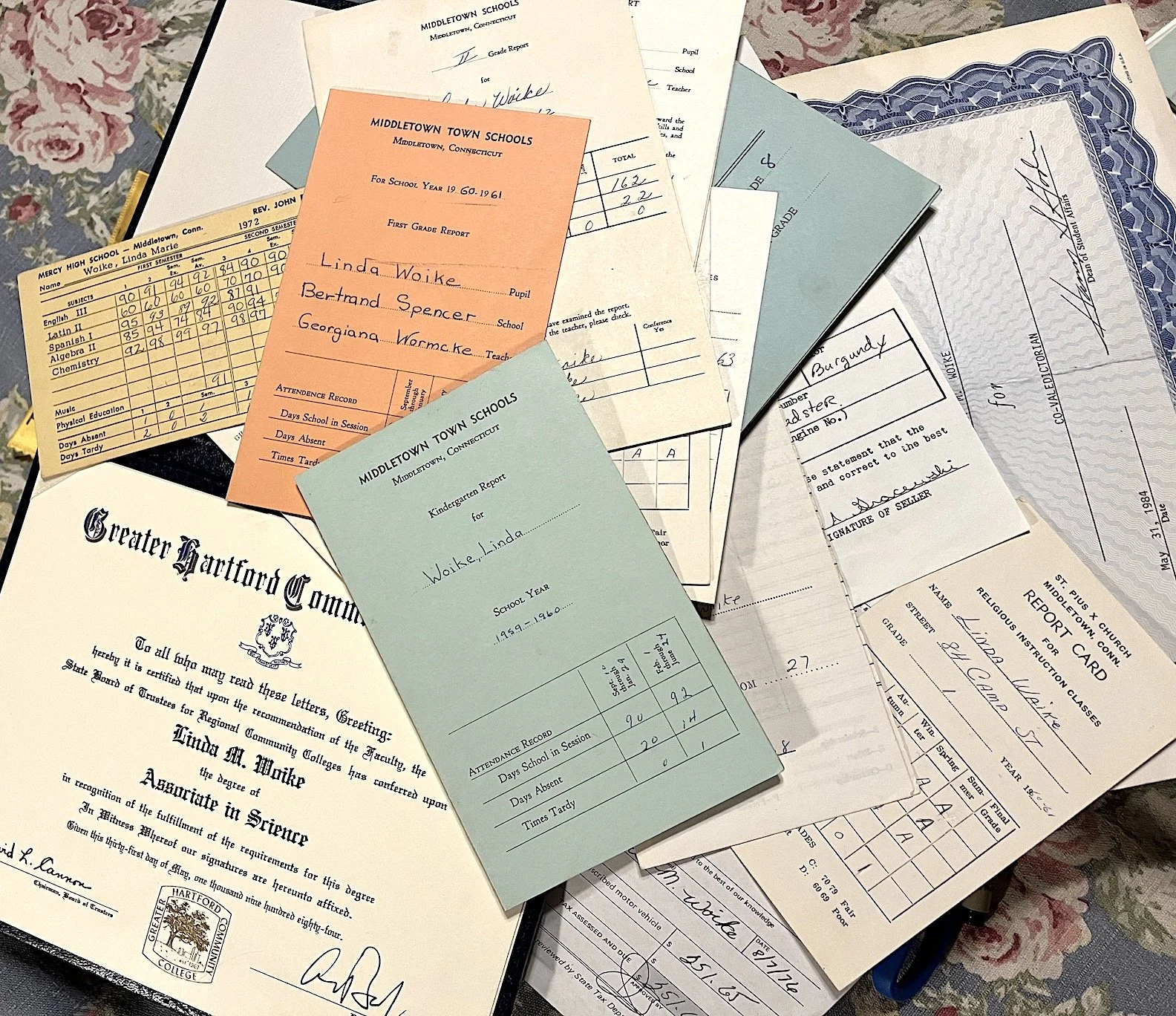 August 21: Parting With Personal Papers
