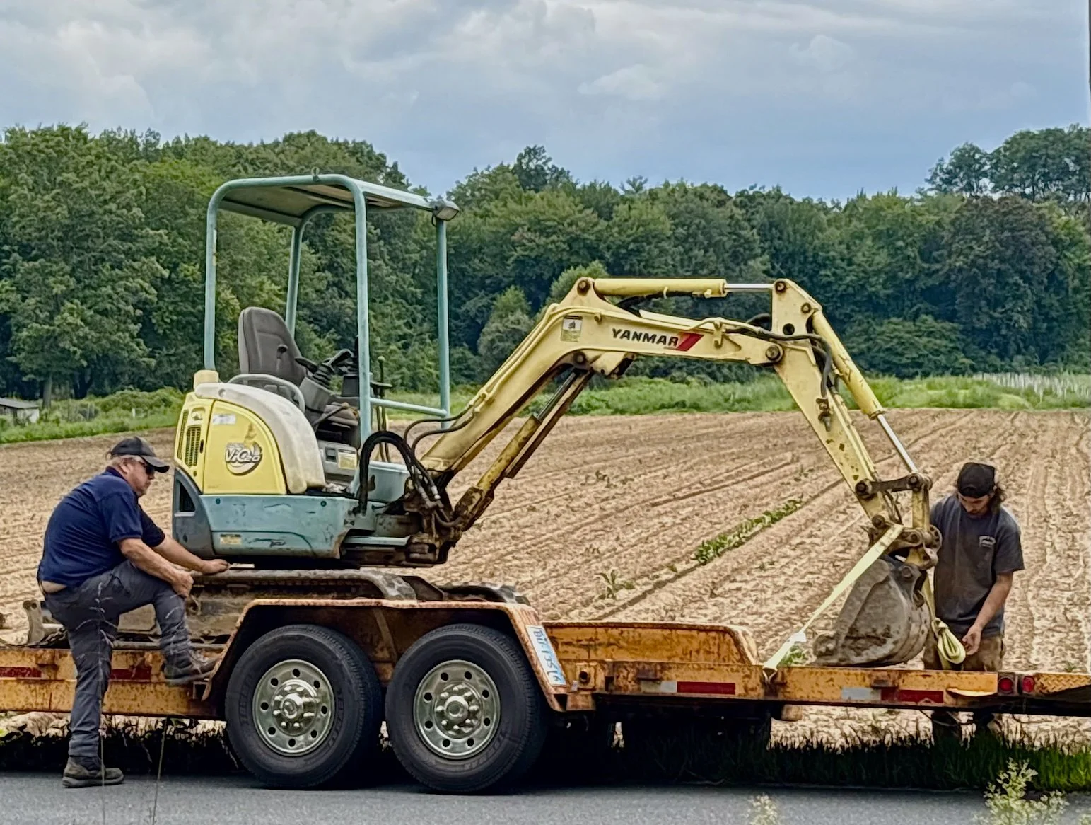 August 31: The Backhoe Is Back