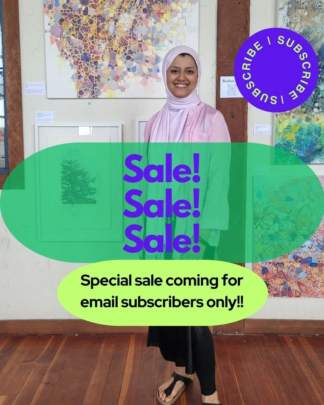 Alert! Alert! Alert!  If you aren't subscribed to my newsletter yet, you're gonna want to get on the list ASAP! 

I'm announcing a special sale on my newsletter only, going out tomorrow &amp; it's a GOOD one! Sign up at my link in bio or on my websit