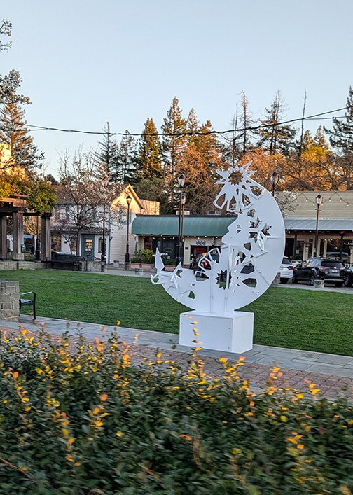 view from Mt Diablo Boulevard