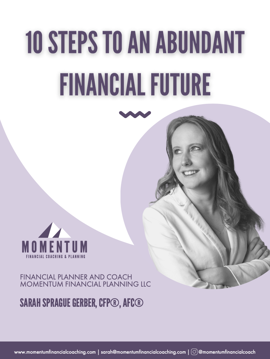 Financial peace and abundance journey with steps to success